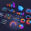 An image showing ecommerce trends charts.